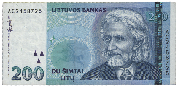 Lietuvos bankas papildys banknotų atsargas