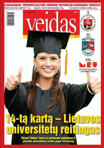 Universitetų reitingas 2011 m.