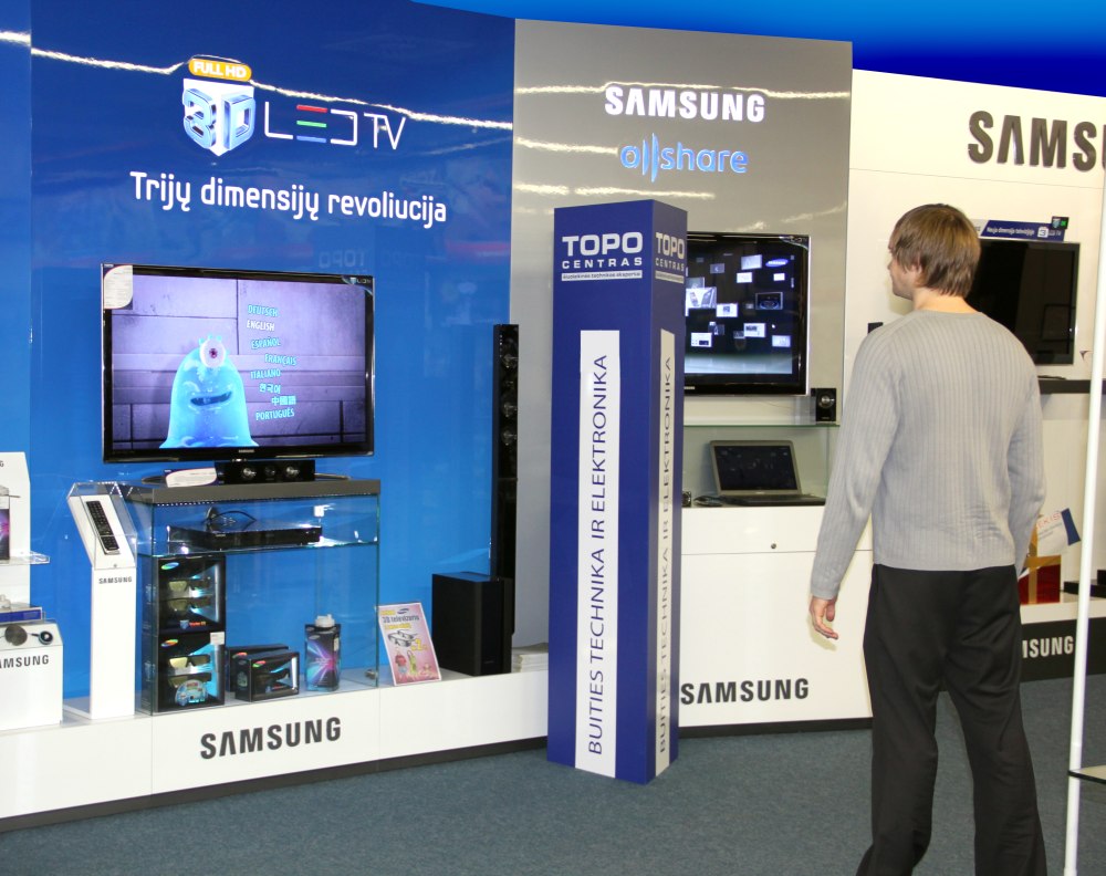 Lietuvoje parduota vos du šimtai 3D televizorių