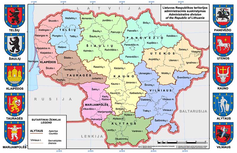 Lietuvos gyventojų sumažėjo 