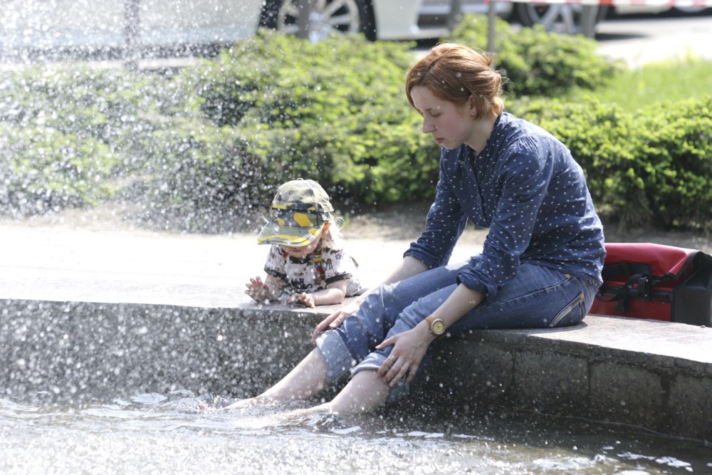 Šią savaitę šiluma laužys kaulus