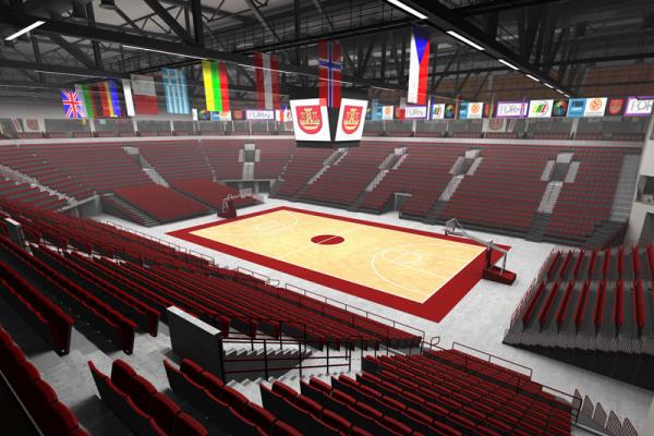 Klaipėdos arenos statybų pabaigą norima pavėlinti trimis mėnesiais