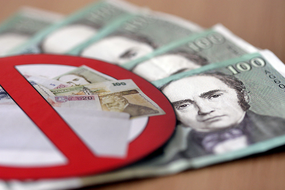 Biudžetas per du mėnesius gavo 50 mln. litų mažiau