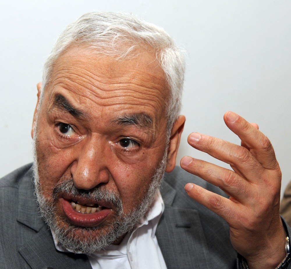 Ištremtas Tuniso islamistų lyderis grįžo 